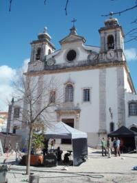 The pretty town centre of Oeiras