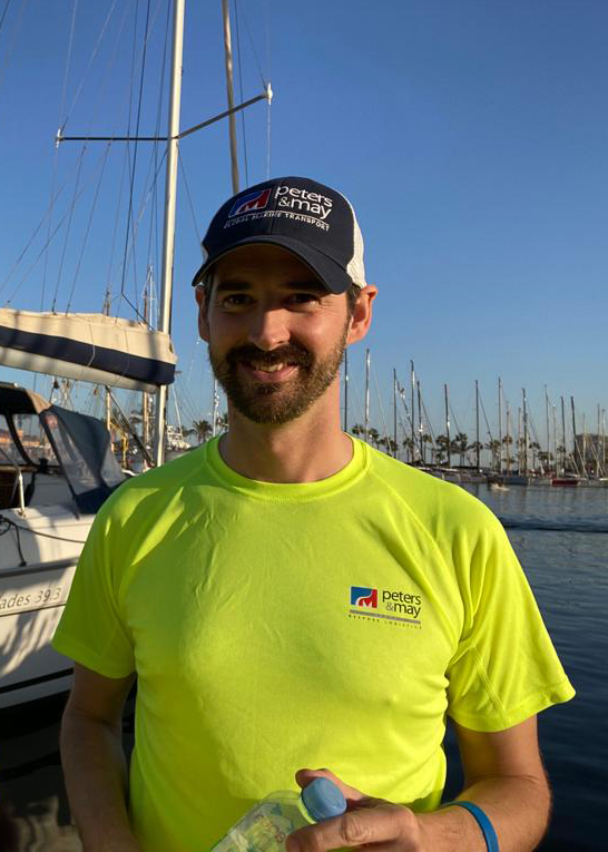 Richard Howatt, Senior Sales Manager for Peters & May’s Yacht Transport Division