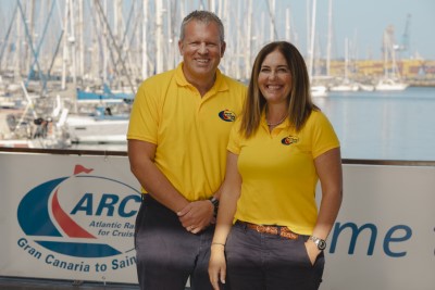 Paul & Suzana Tetlow in Las Palmas